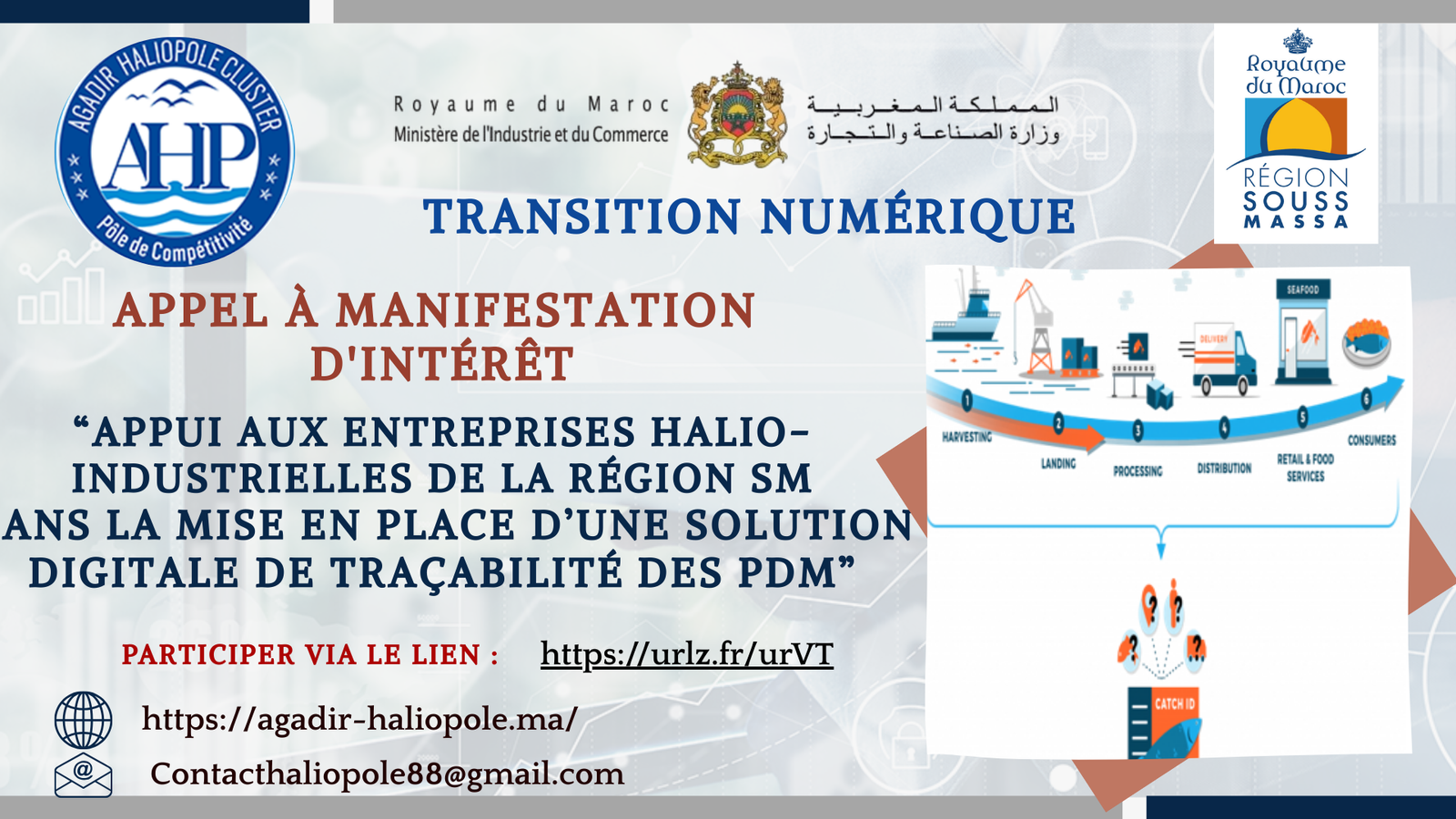 AFFICHE AMI Plateforme digitale de traçabilité des PDM