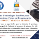 Avis d’Appel D’Offre Ouvert : « LES SOLUTIONS D’EMBALLAGES DURABLES POUR L’INDUSTRIE HALIEUTIQUE : FOCUS SUR LE SEGMENT DE LA CONSERVE » – PROTOTYPAGE ET ESSAIS