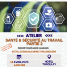 ATELIER SANTE & SECURITE AU TRAVAIL-PARTIE II