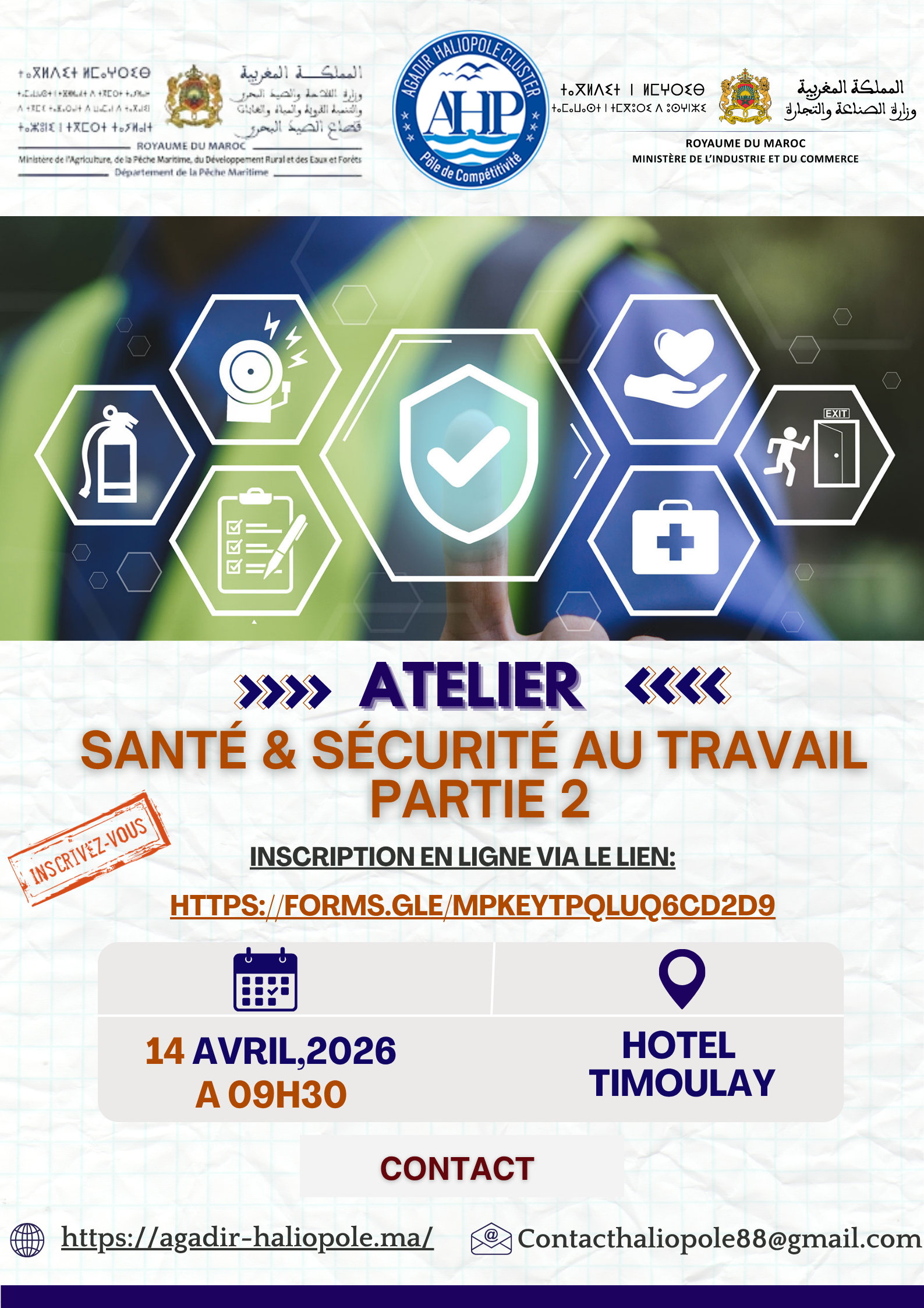 AFFICHE ATELIER SST