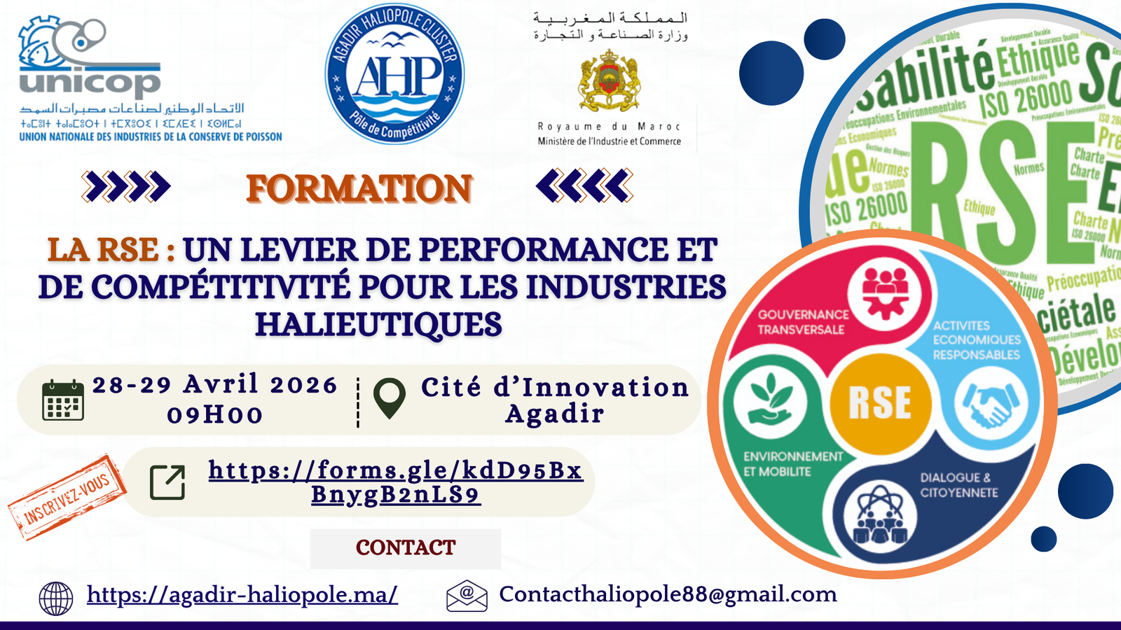 Affiche formation RSE 2